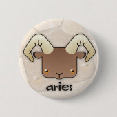 Knop Aries Ronde Button 5,7 Cm (Voorkant)