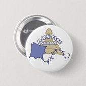 Knop Austin SCBWI logo Ronde Button 5,7 Cm (Voorkant /achterkant)