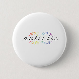 Knop Autism Ronde Button 5,7 Cm