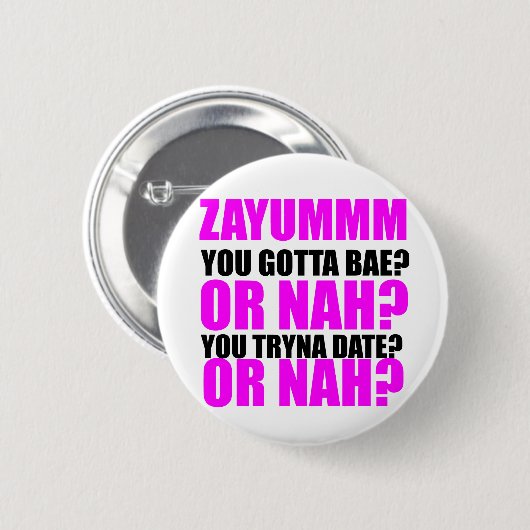 knop bae ronde button 5,7 cm (Voorkant /achterkant)