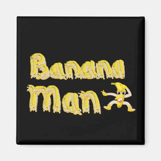 Knop Banana Man Magneet (Voorkant)