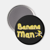 Knop Banana Man Magneet (Voorkant / Achterkant)