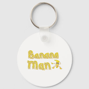 Knop Banana Man Sleutelhanger