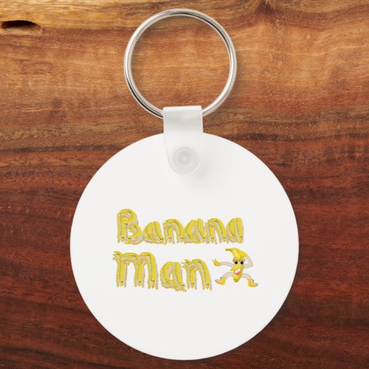 Knop Banana Man Sleutelhanger (Voorkant)