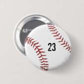 Knop Baseball-thema Ronde Button 5,7 Cm (Voorkant /achterkant)