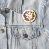 Knop Bedankt geven Ronde Button 5,7 Cm (In situ)