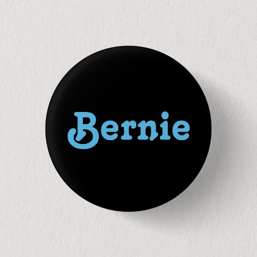 Knop Bernie Ronde Button 3,2 Cm (Voorkant)