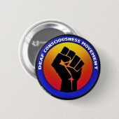 Knop Bewegingsbeweging voor doven Ronde Button 5,7 Cm (Voorkant /achterkant)