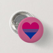 Knop Bisexuality flag Ronde Button 3,2 Cm (Voorkant /achterkant)