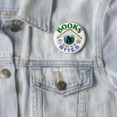 Knop Boeken en Bytes logo Ronde Button 5,7 Cm (In situ)