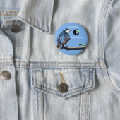 Knop 'Boom-slikecologie' Ronde Button 5,7 Cm (In situ)