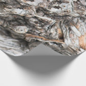 Knop boomstam cadeaupapier (Hoek)