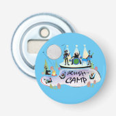 Knop Bottelopener RushCamp! Button Flesopener (Voorkant)
