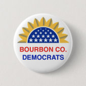 Knop Bourbon County Ronde Button 5,7 Cm (Voorkant)
