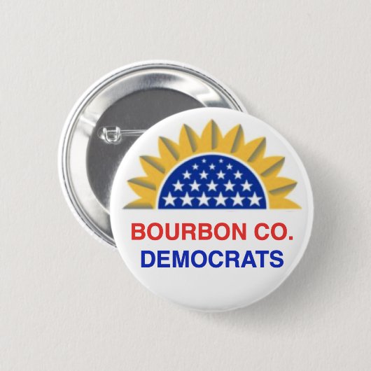 Knop Bourbon County Ronde Button 5,7 Cm (Voorkant /achterkant)