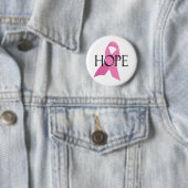 Knop Breast Cancer Hope Ronde Button 5,7 Cm (In situ)