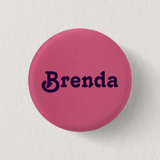 Knop Brenda Ronde Button 3,2 Cm (Voorkant)