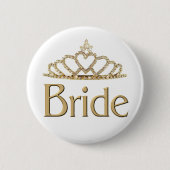 Knop Bride Ronde Button 5,7 Cm (Voorkant)