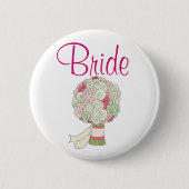 Knop Bride Ronde Button 5,7 Cm (Voorkant)