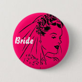 Knop Bride Ronde Button 5,7 Cm (Voorkant)