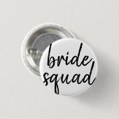 Knop Bride Squad Ronde Button 3,2 Cm (Voorkant /achterkant)