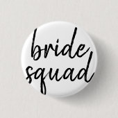 Knop Bride Squad Ronde Button 3,2 Cm (Voorkant)