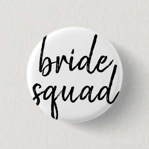 Knop Bride Squad Ronde Button 3,2 Cm