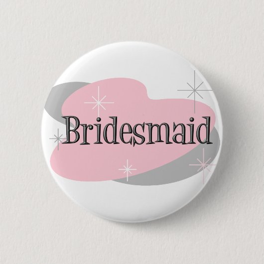 knop Bridesmaid Ronde Button 5,7 Cm (Voorkant)