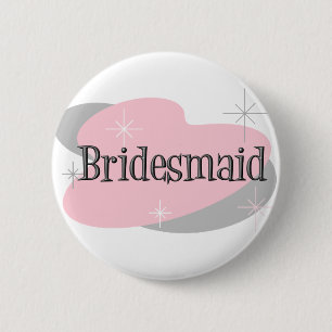 knop Bridesmaid Ronde Button 5,7 Cm