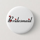 knop Bridesmaid Ronde Button 5,7 Cm (Voorkant)