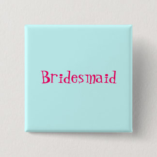 knop Bridesmaid Vierkante Button 5,1 Cm
