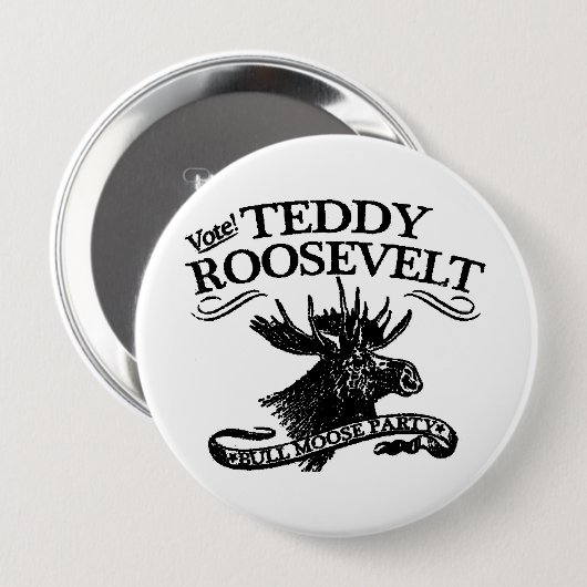 knop bull mose ronde button 4,0 cm (Voorkant /achterkant)