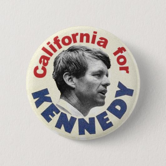 Knop Californië voor Kennedy Ronde Button 5,7 Cm (Voorkant)