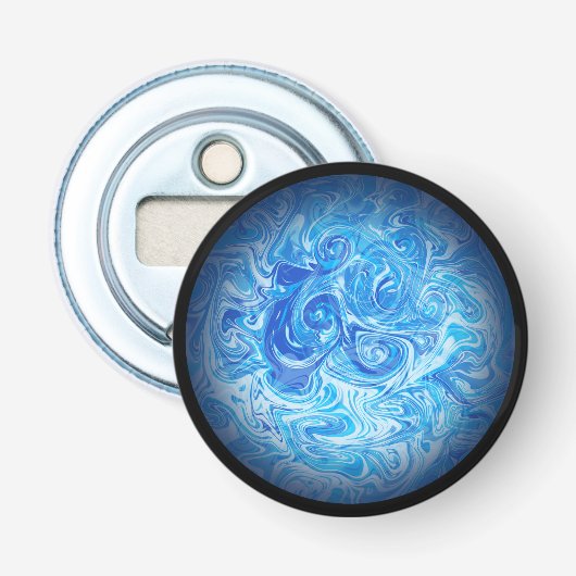 Knop Calme Golfslag Button Flesopener (Voorkant)