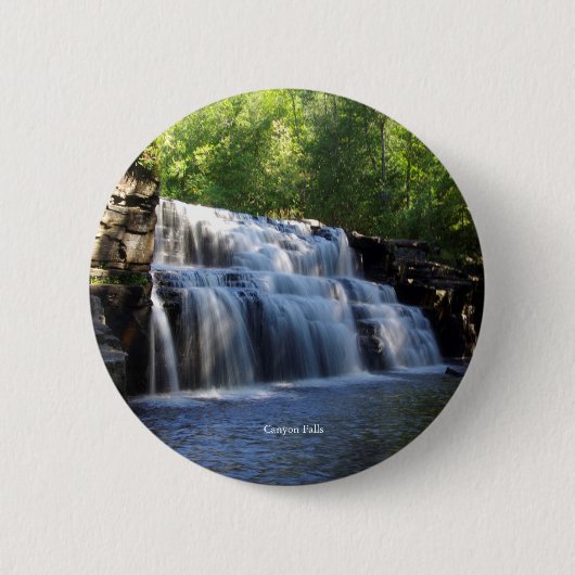 Knop Canyon Herfsten Ronde Button 5,7 Cm (Voorkant)