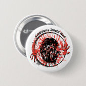 Knop Carobligale Zombie Walk Ronde Button 5,7 Cm (Voorkant /achterkant)