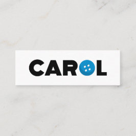 Knop Carol Mini Visitekaartje