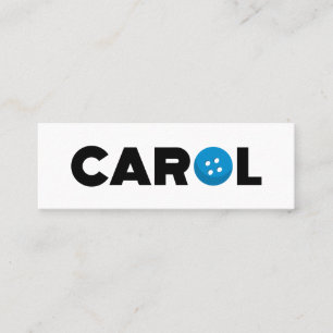 Knop Carol Mini Visitekaartje