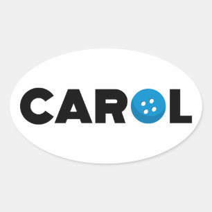 Knop Carol Ovale Sticker