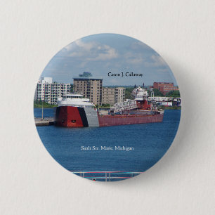 Knop Cason J. Callaway Soo Ronde Button 5,7 Cm