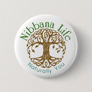 Knop Cool Nibbana Life Ronde Button 5,7 Cm