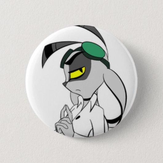 Knop Creepy Kila Ronde Button 5,7 Cm (Voorkant)