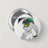 Knop Creepy Kila Ronde Button 5,7 Cm (Voorkant /achterkant)