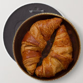 knop Croissants Ronde Button 6,0 Cm (Voorkant /achterkant)