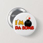 Knop Da Bomb Ronde Button 5,7 Cm (Voorkant /achterkant)