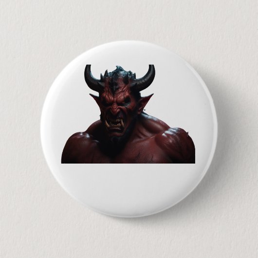 Knop Daemon Ronde Button 5,7 Cm (Voorkant)