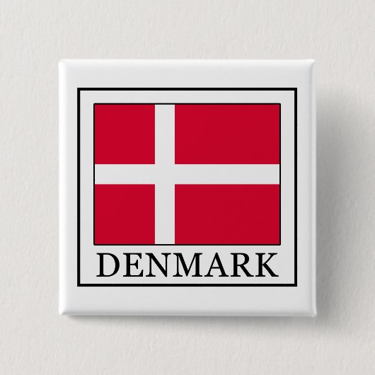 Knop Denemarken Vierkante Button 5,1 Cm (Voorkant)