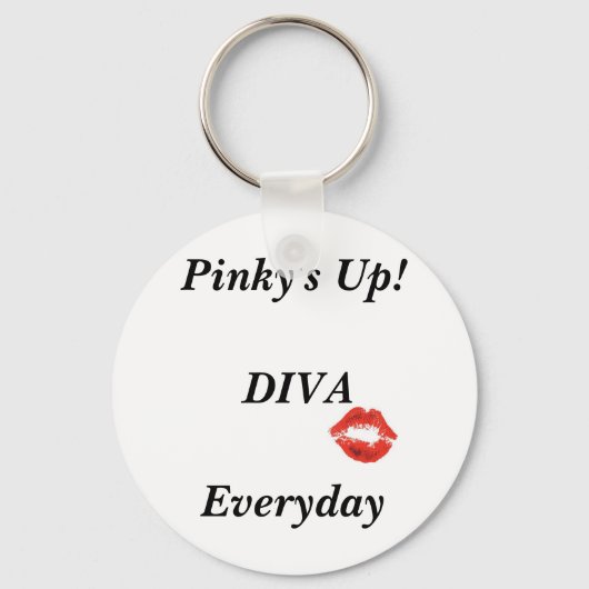 Knop Diva Sleutelhanger (Voorkant)