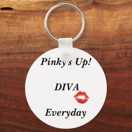 Knop Diva Sleutelhanger (Voorkant)