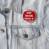 Knop Dodgeball Ronde Button 5,7 Cm (In situ)